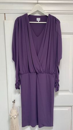 🤍 Armani Collezioni Kleid/Cocktailkleid, Gr. 36/S, lila 🤍
