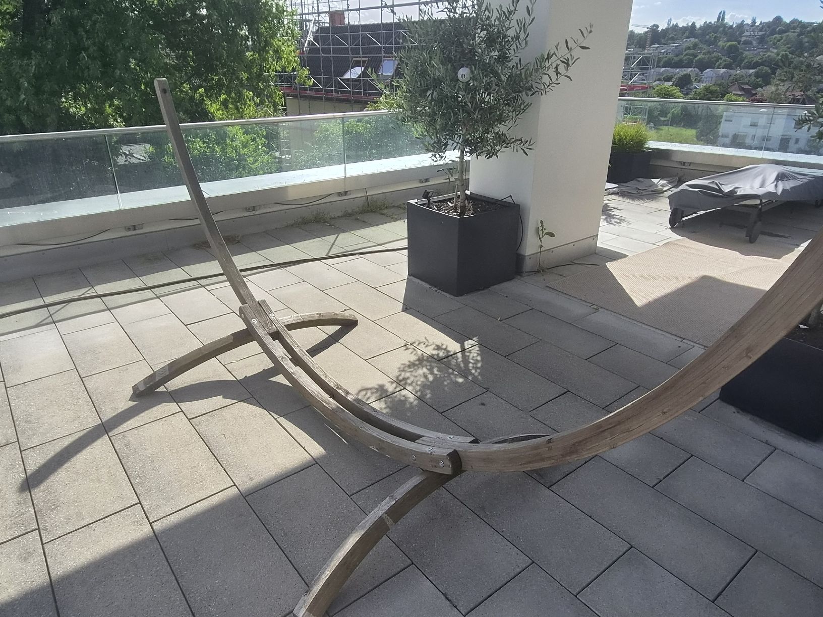 Amache: LaSiesta Holz Hängemattenständer 320cm L – Usato da Bottmingen venduto da HeleneH01 3