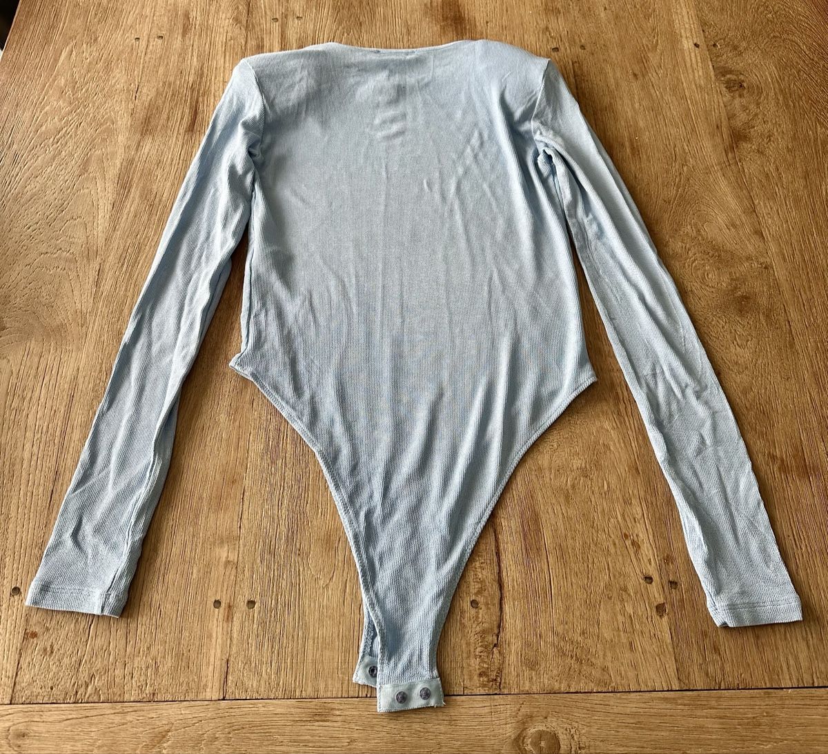Zara Maglioni & Felpe: Zara Damen Body Langarm Gr. S Hellblau – Usato da Dänikon ZH venduto da AnniBee 2