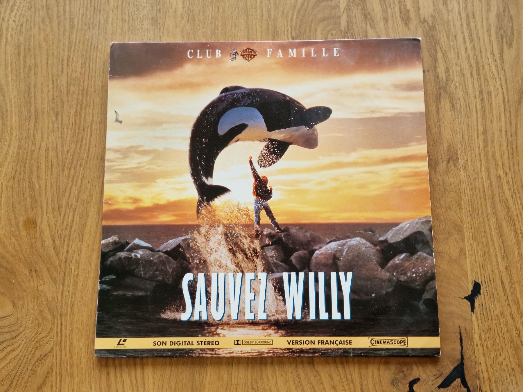 Tutti i DVDs: Sauvez Willy - LaserDisc - PAL VF – Usato da Courgenay venduto da Periote00