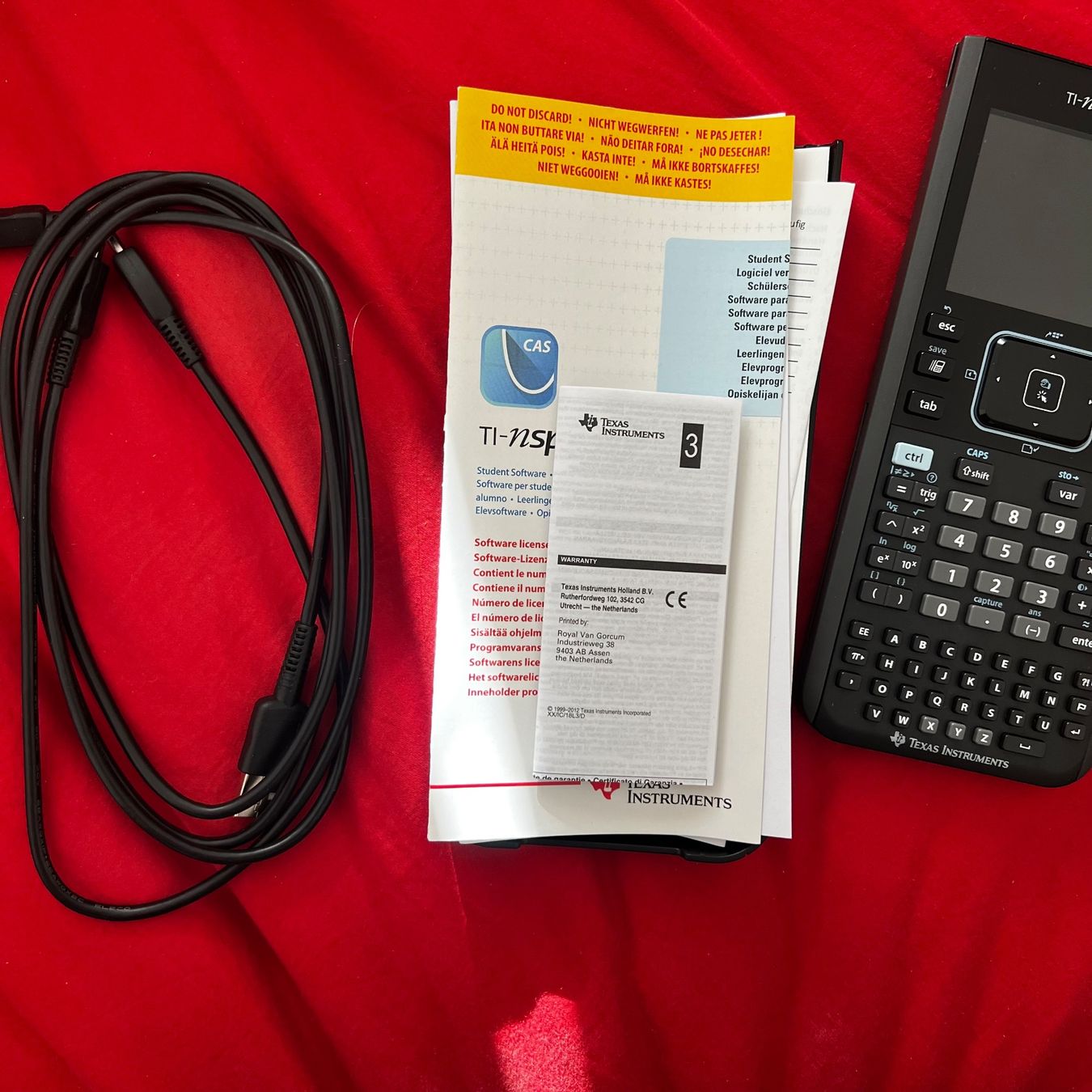Texas Instruments Calcolatrici tascabili: TI-nspire CX Taschenrechner – Nuovo e nell'imballaggio originale da Birmensdorf venduto da liam.langenskiold 1