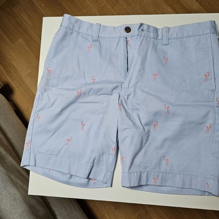 Leichte J.Crew Flamingo Shorts Gr. 34W Sommerlich & Cool