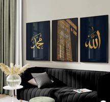 Kaba Poster Set inkl. IKEA FISKBO Rahmen, schwarz, 50x70 cm