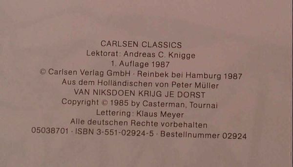 Comics: Eine schöne Flasche / 1. Auflage! – Gebraucht aus Dübendorf von Povo 4
