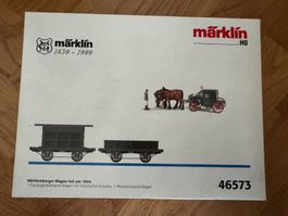 Märklin Set 46573 Württemberger Wagen-Set in OVP