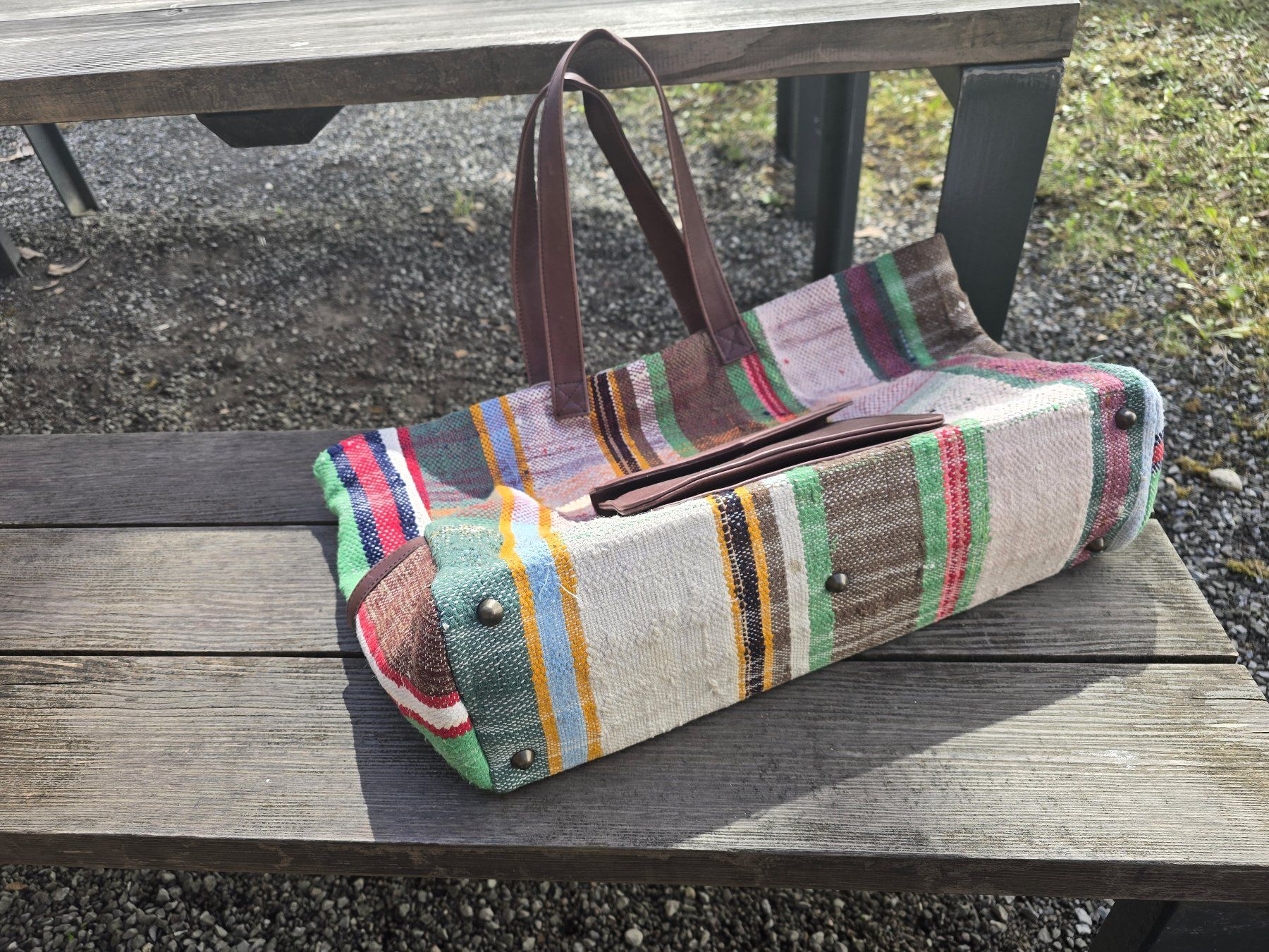 Borse da donna: Shoppertasche Berberstoff "Haik"-vintage – Nuovo (secondo la descrizione) da Romanshorn venduto da Rachacha 6