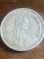 Schweizer 5 Fr. Silbermünze 1931 -