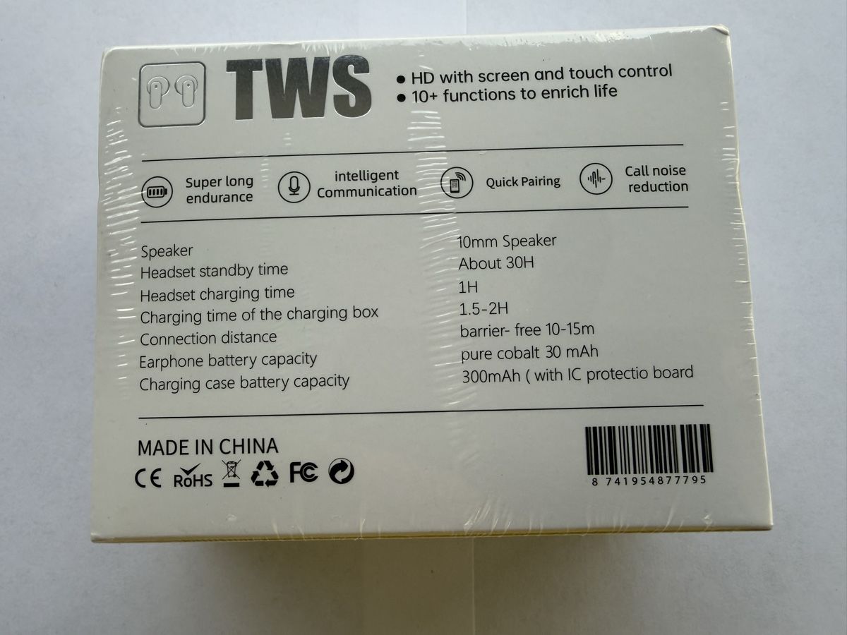 Tws Cuffie: X55 TWS Wireless Earphone mit Ladebox neu – Nuovo e nell'imballaggio originale da Gelfingen venduto da zaechu 1