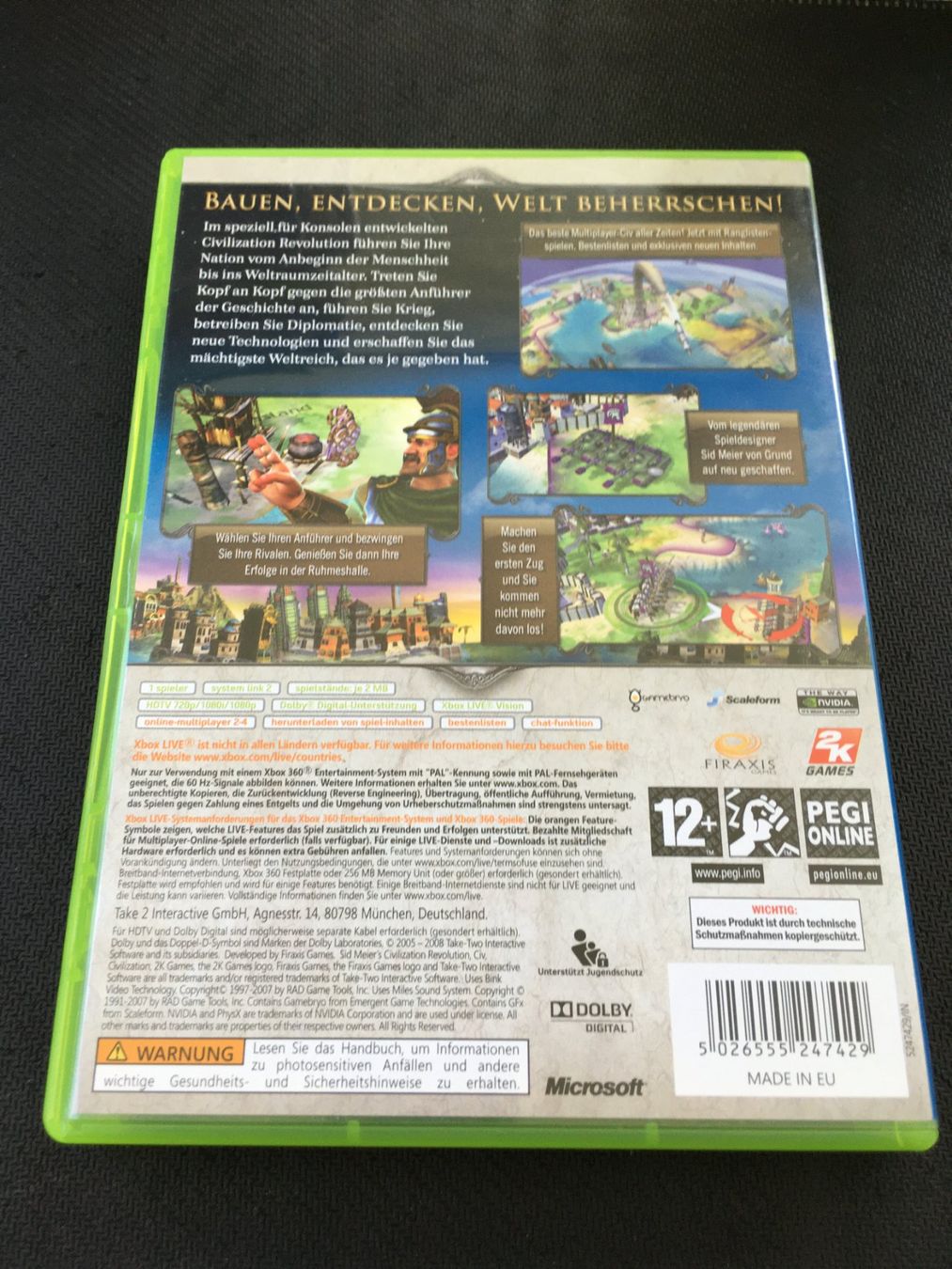 Microsoft Giochi: Civilization Revolution - Xbox 360 – Usato da St.Gallen venduto da sjosjo 1