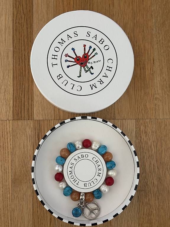 Thomas Sabo Bracciali & Braccialetti: Thomas Sabo Armband mit zwei Charms – Usato da Zürich venduto da Tamara066 2
