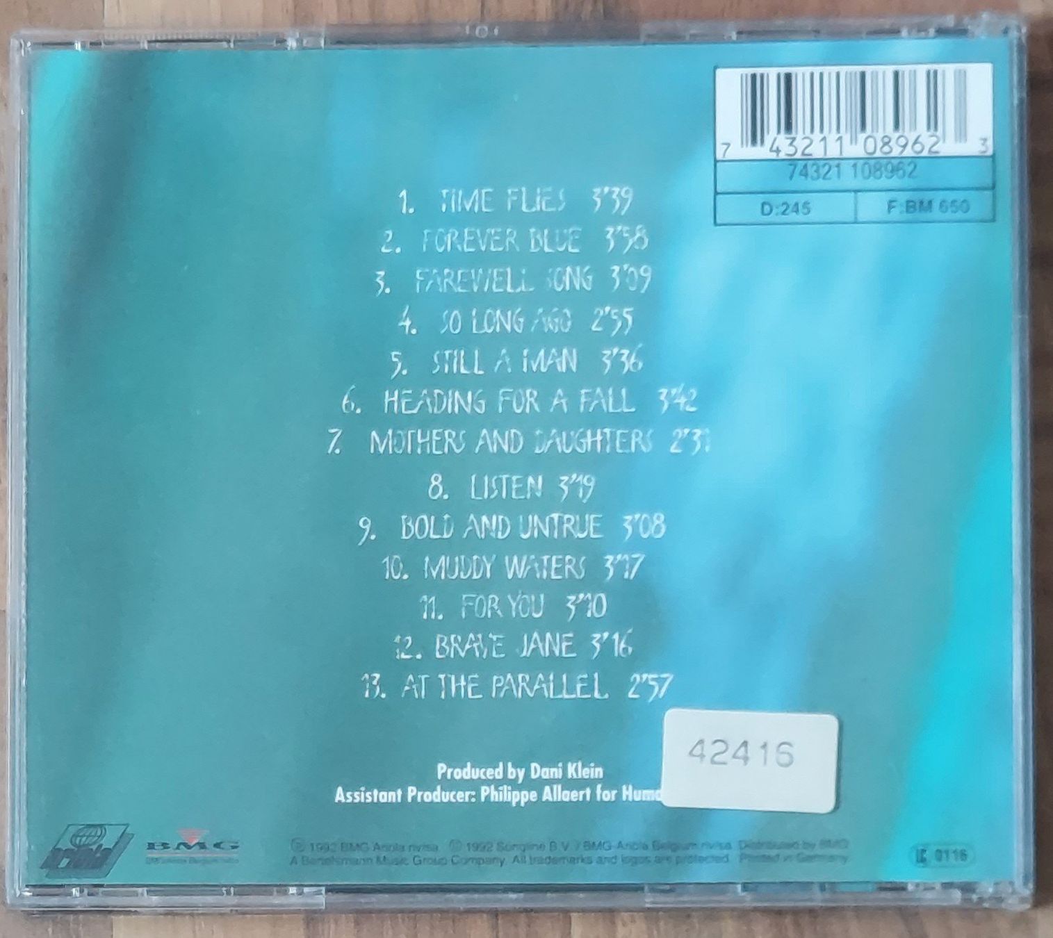 CD: CD - VAYA CON DIOS - TIME FLIES – Usato da Steckborn venduto da Quo7 1