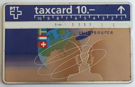 Taxcard zu Briefmarke - CH