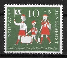 BRD 1957: Erholungsplätze für Berliner Kinder