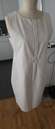 Fabiana Filippi Kleid, Sommer, beige, Gr. 40 neuwertig