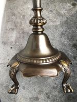 ANTIK  BRONZE STEHLAMPE  Top Zustand Höhe: 165cm