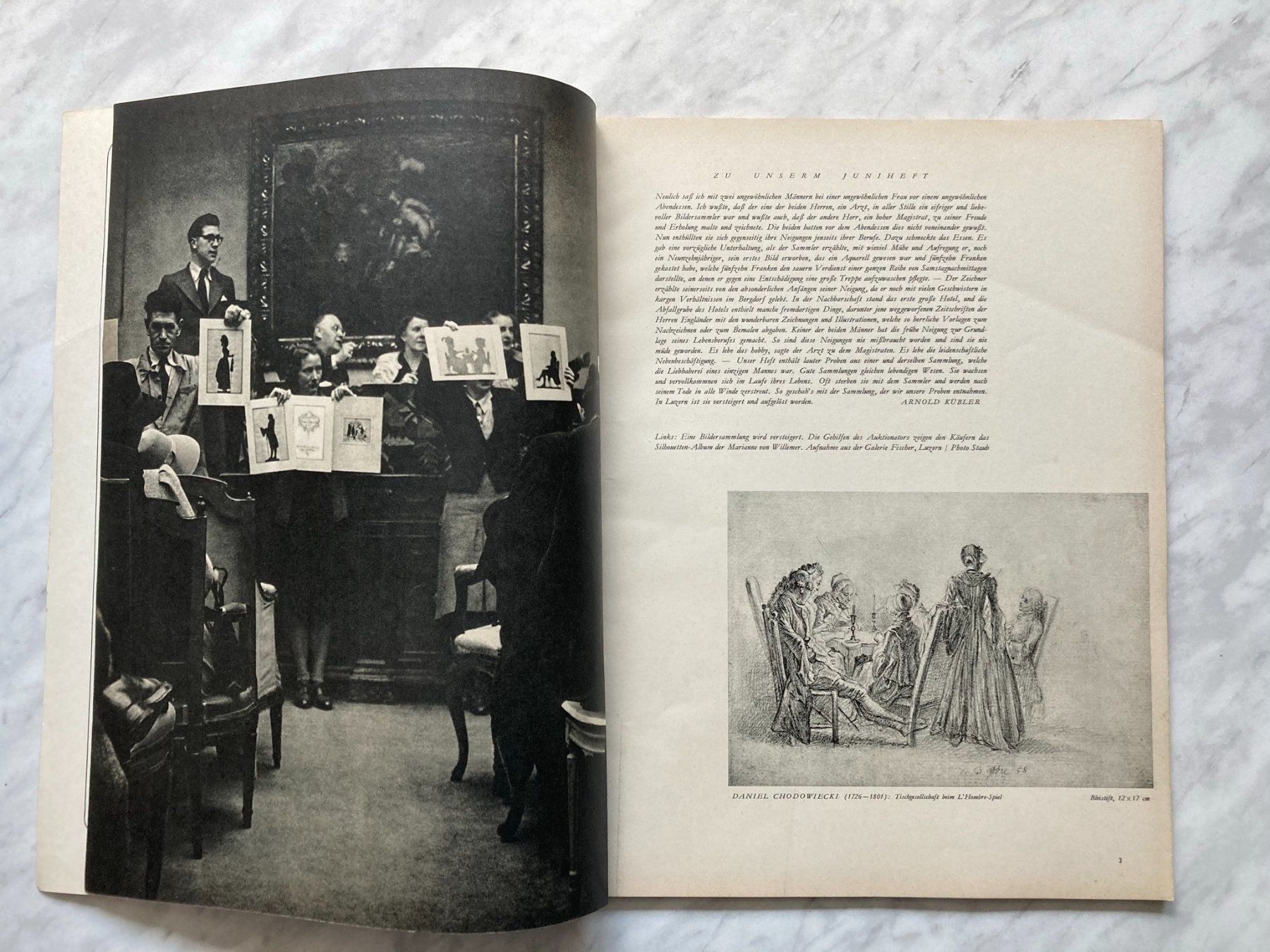 Riviste & Magazine: Du Kulturmagazin Nummer 16  Juni 1942 – Usato da Mirchel venduto da buecher_wurm 3