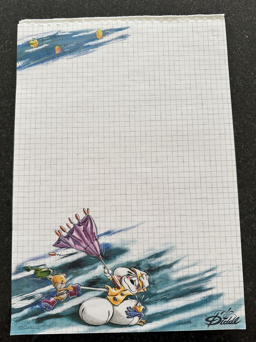 Papier: Diddlblatt ALT – D'occasion à Unterägeri par Tamara.2605