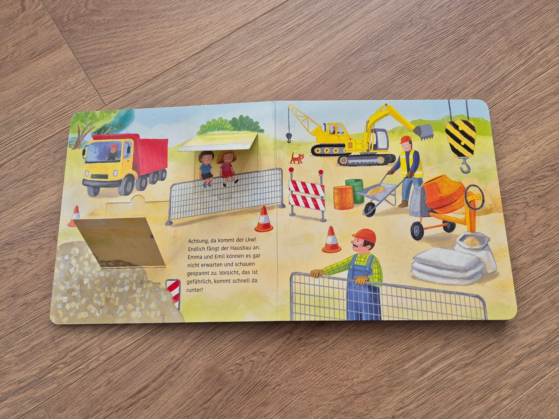 Livres: Auf der Baustelle / Klapp mal! Schieb mal! – D'occasion à Andelfingen par Dumdidum 1