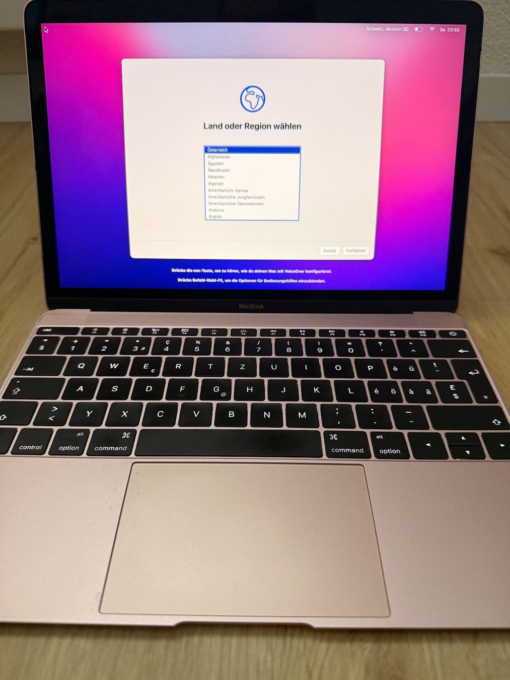 Apple Portables: MacBook 12" Rosé Gold – D'occasion à frutigen par matthibo