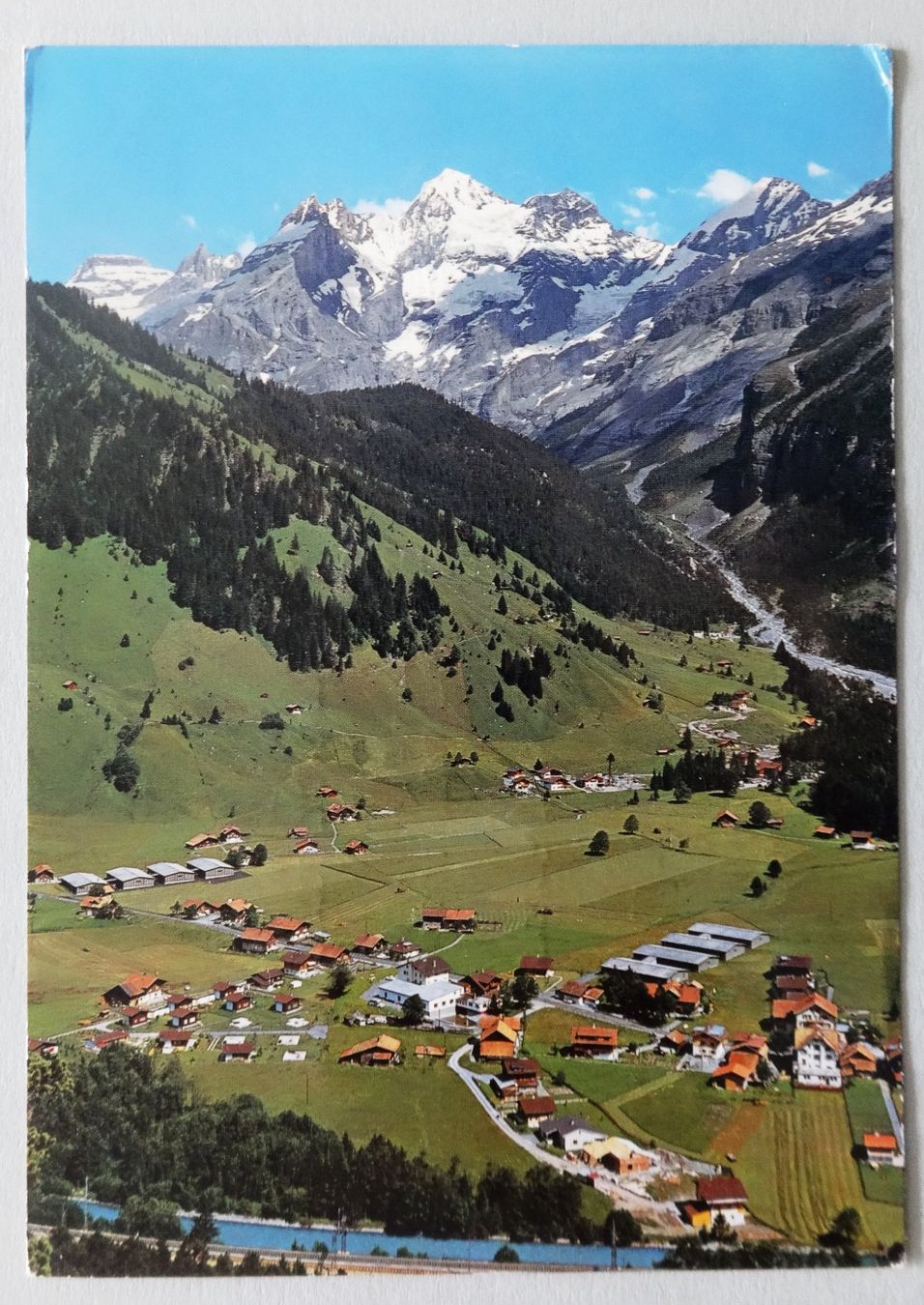 Ansichtskarten: Kandersteg, Blümlisalp, Fründenhorn – Gebraucht aus Fétigny von Billy2miny