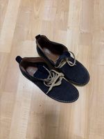 Stiefeletten Damen dunkelblau Grösse 38 Wildleder