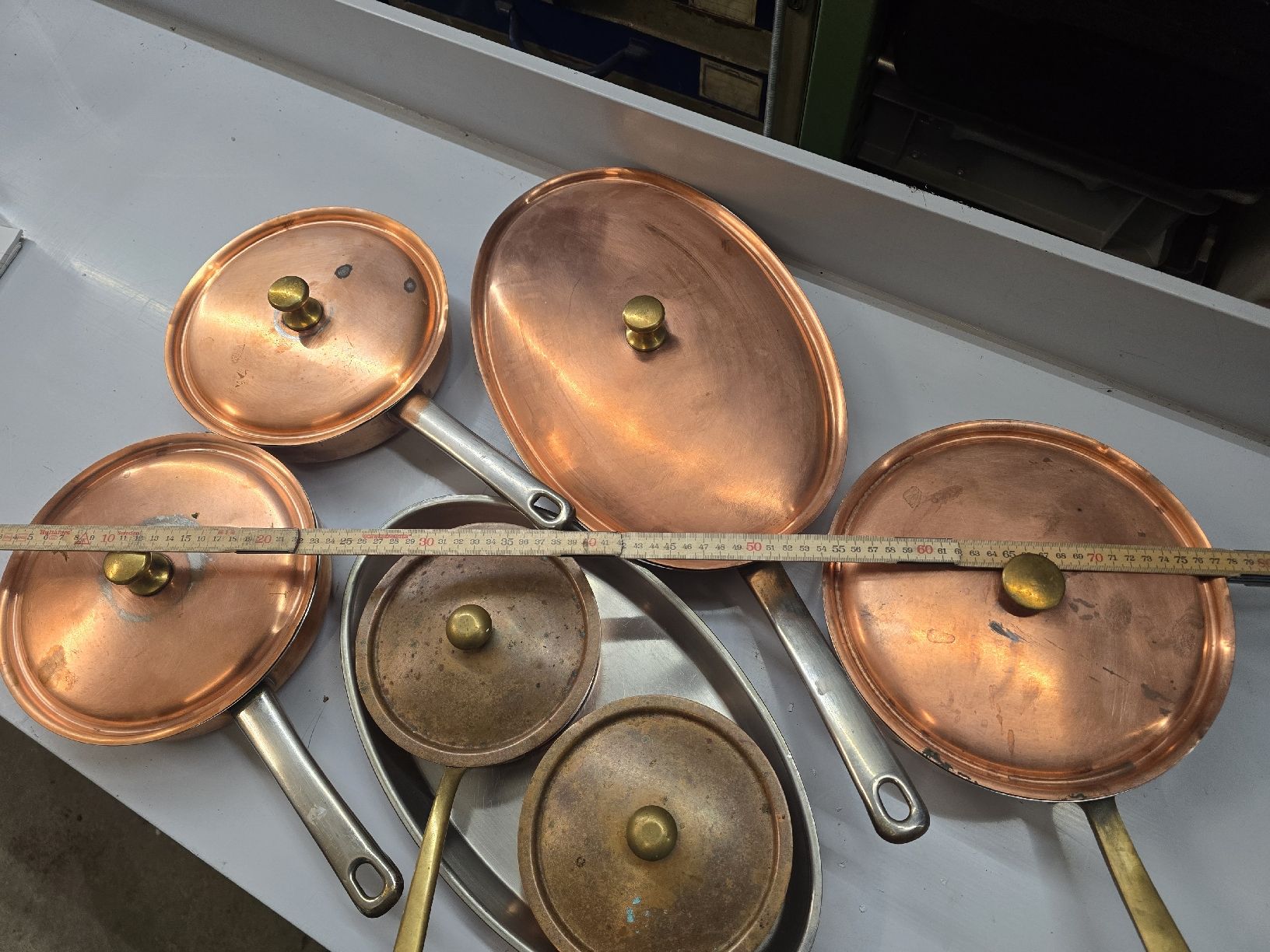 Sigg Padelle: SIGG Switzerland Kupferpfannen Set, ##56 – Usato da Wuppenau venduto da Gastro.Wuppenau 4
