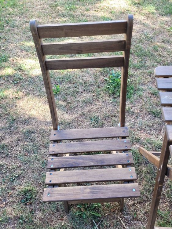 Ikea Garten Klapptisch mit 2 Stühlen Kaufen auf Ricardo