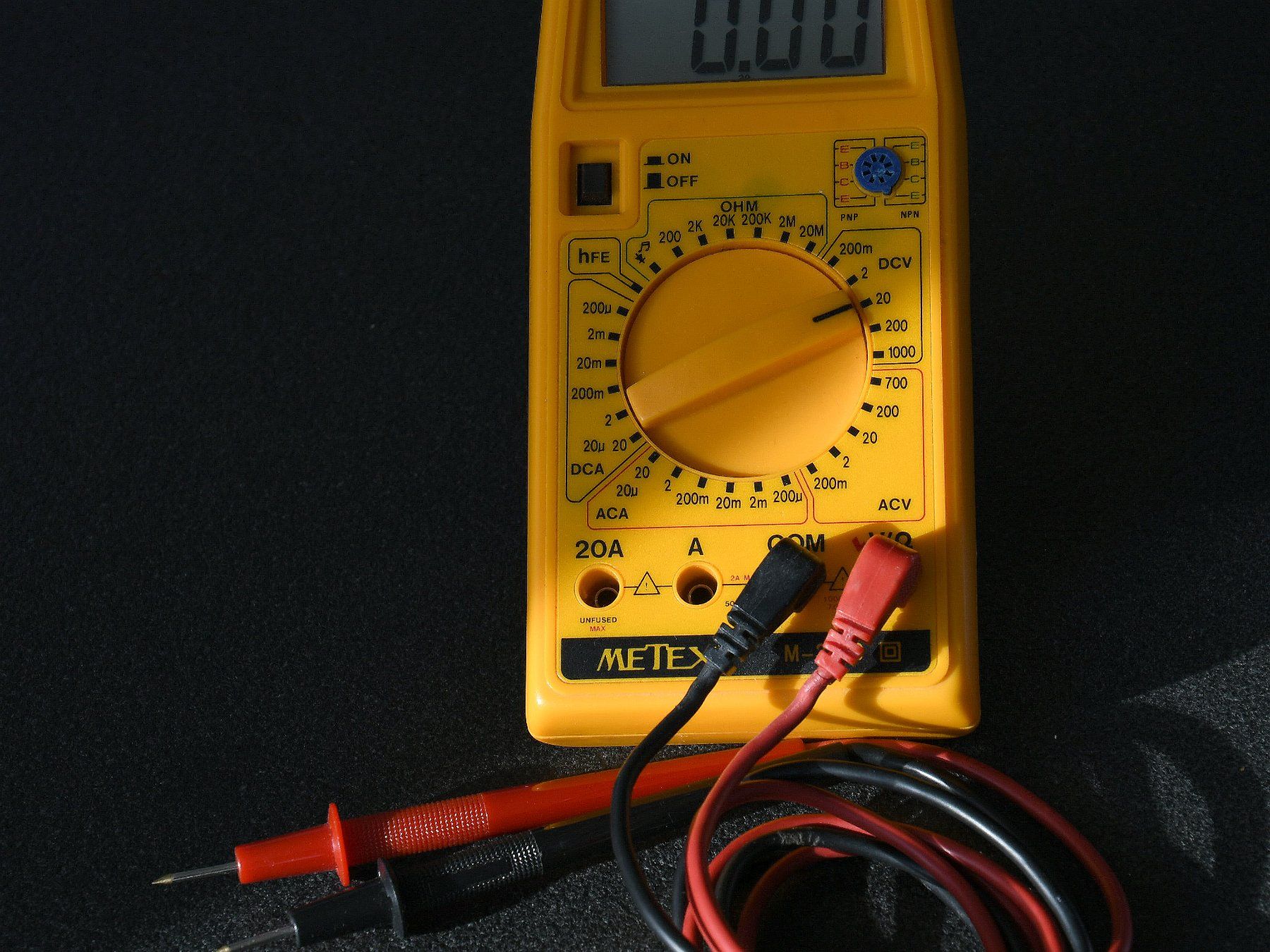Messen: Digital Multimeter / Messgerät METEX M-3800 – Gebraucht aus Krummenau von  2