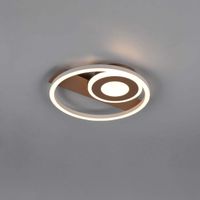 LED Deckenleuchte, Coffee, 32 cm x 31 cm