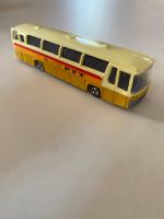 Majorette Neoplan Bus Postauto PTT No. 373 Massstab 1/87