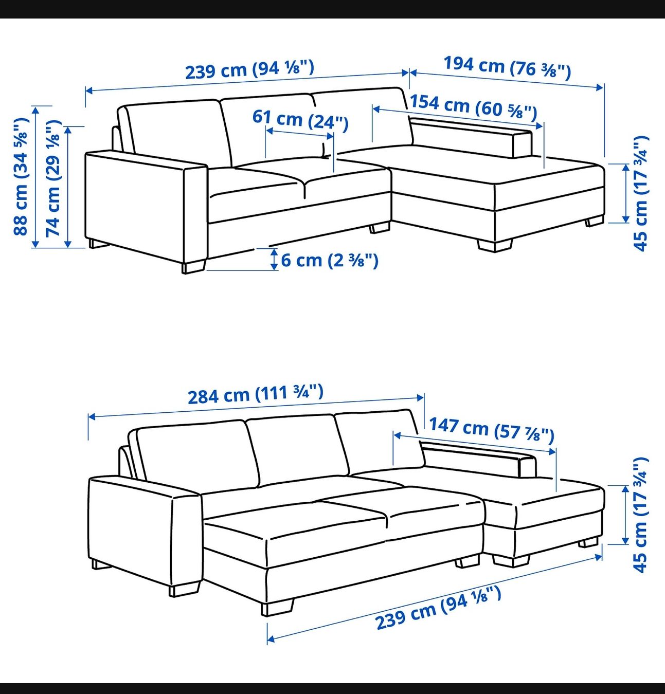 Ikea Sofas: Canapé lit SORVALLEN – D'occasion à Lussery-Villars par xbe_2tww 3