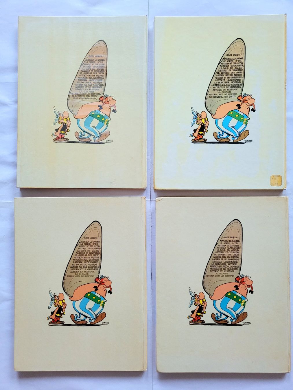 Fumetti: 4 BD Asterix- Comics (französisch) – Usato da Reinach AG venduto da airbrusher01 1