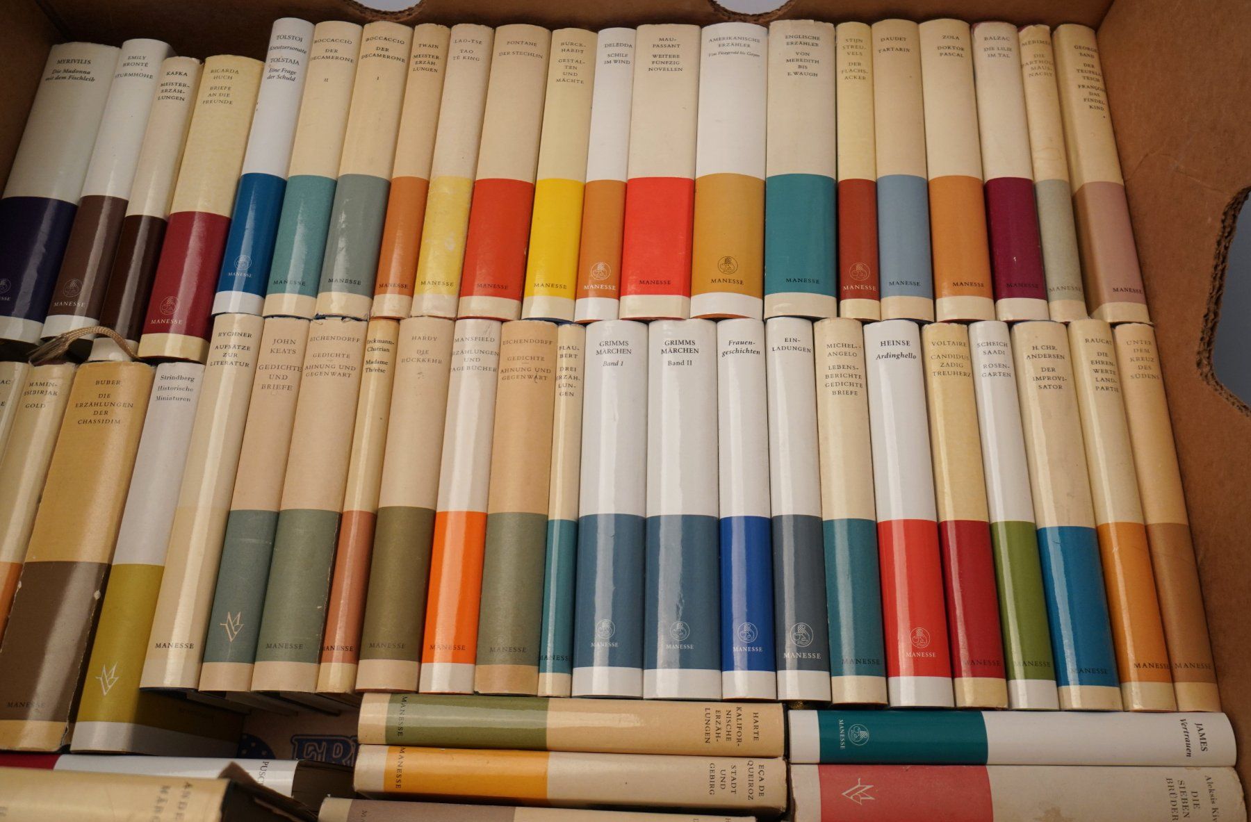 Libri: Manesse Bücher-Sammlung (54St.) – Usato da Volketswil venduto da brockipfannenstil 3