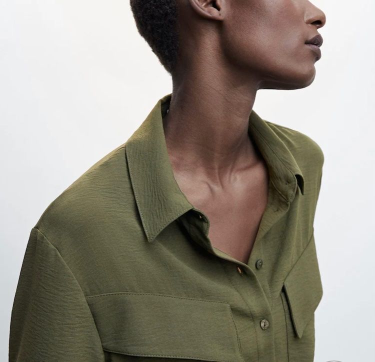 Mango Vestiti: MANGO Hemdkleid mit Gürtel - neu - – Nuovo (secondo la descrizione) da Jona venduto da vanessasupermarket20 3
