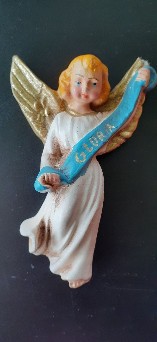 Statuette: Krippenfigur Engel antik – Usato da Mörschwil venduto da wunderkiste44 5
