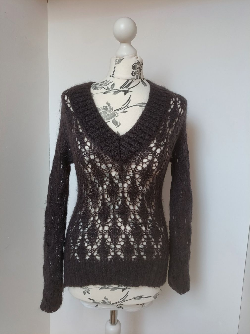 Max Mara Maglioni & Felpe: Netzpullover von Max Mara aus Angora – Usato da Peccia venduto da LillyMarie98
