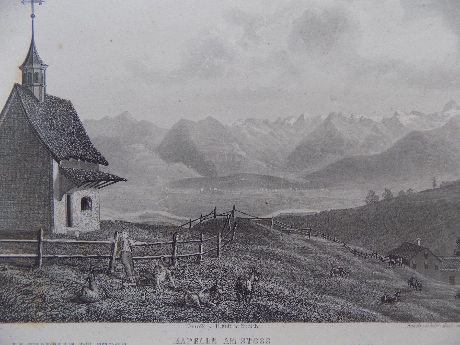 Gravures: Kapelle am Stoss – D'occasion à Risch par Rischli15 4