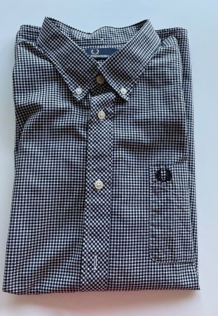 Fred Perry Hemd Karomuster Grösse XL Neu