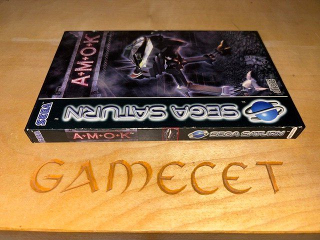 Sega Giochi: AMOK Sega Saturn shooter – Usato da Steinach venduto da Gamecet 3