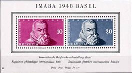 1948, IMABA-Block Nr. W31, postfrisch** und fehlerfrei.