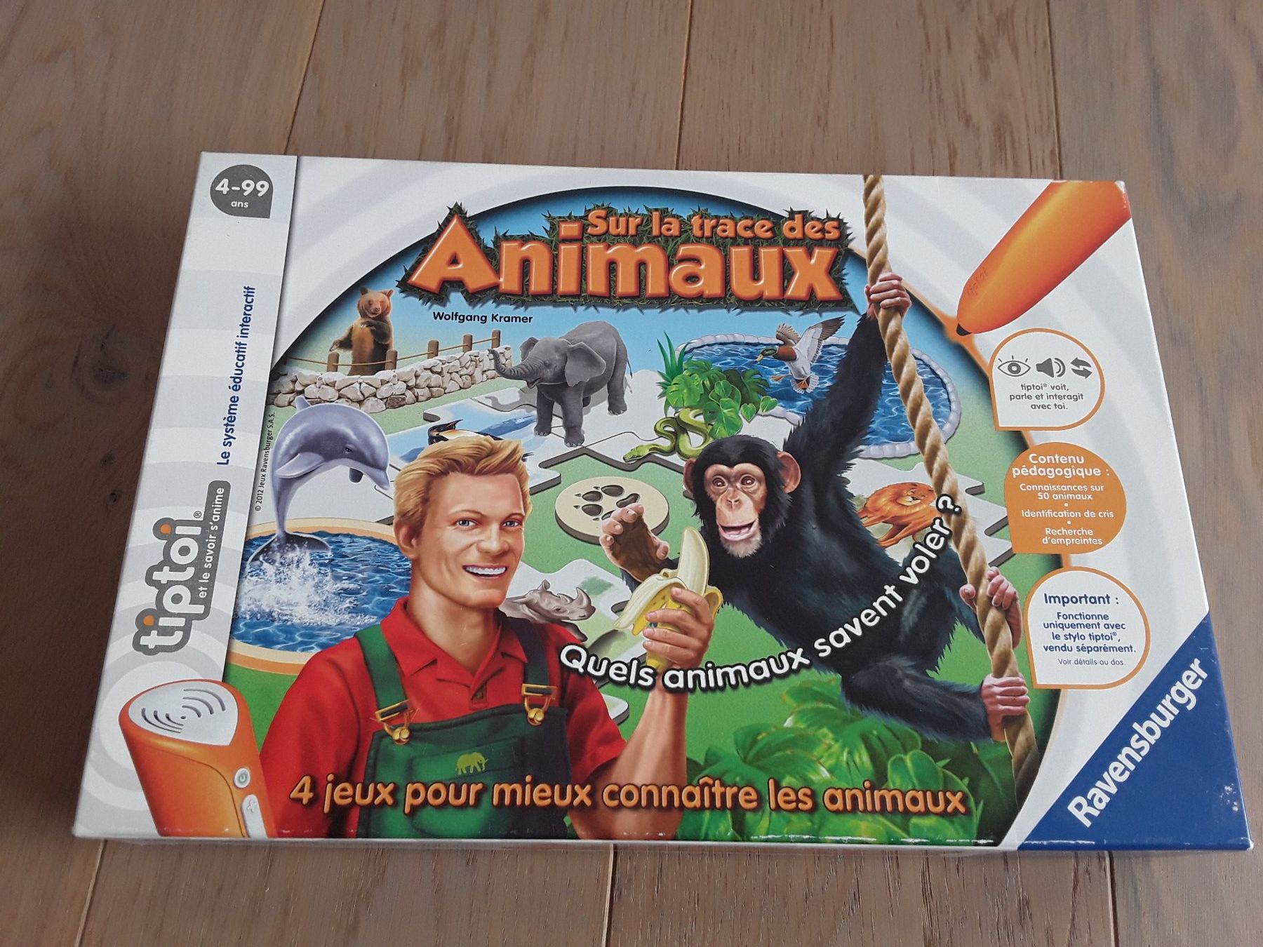 Tiptoi Giochi: Jeu Tiptoi Sur la trace des animaux – Usato da Vicques venduto da val7 3
