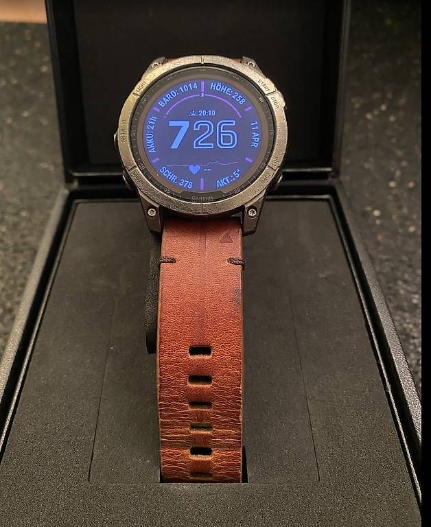 Smartwatch:  Garmin Fenix 7 Saphire Solar Titanium – Usato da Basel venduto da Huuii