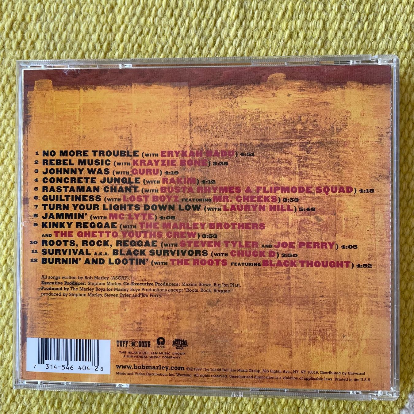 CDs: BOB MARLEY-CHANT DOWN BABYLON – D'occasion à Rorschacherberg par CD-Roli 1