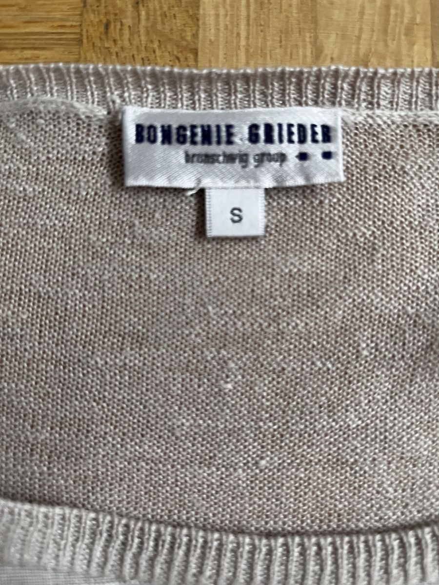 T-shirt: Bongenie Grieder Leinenshirt, Gr. S – Usato da Zürich venduto da Kleanthy 2