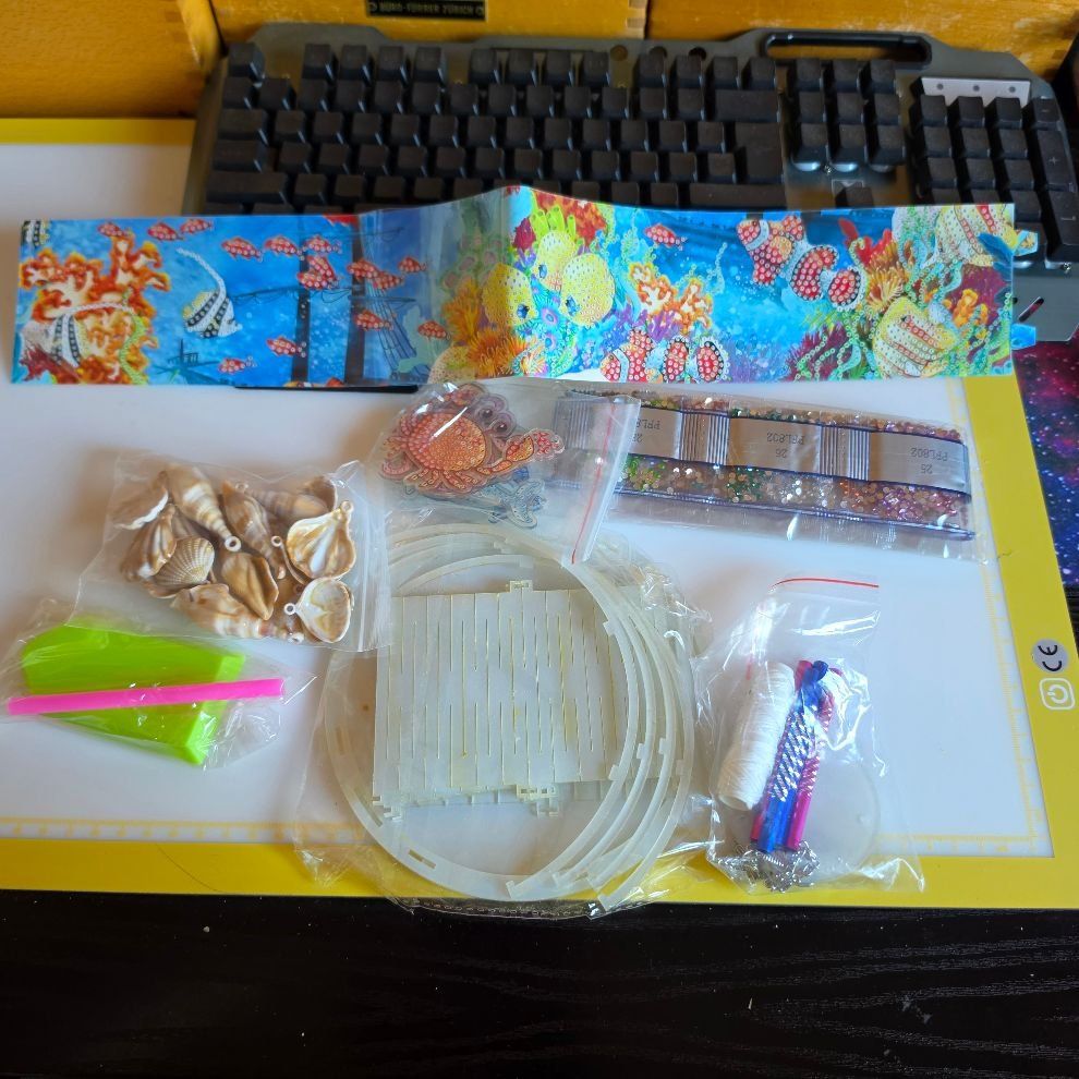 Kit bricolage: DIAMOND PAINTING TABLETT STERN – Nuovo e nell'imballaggio originale da Dintikon venduto da bonita099 1