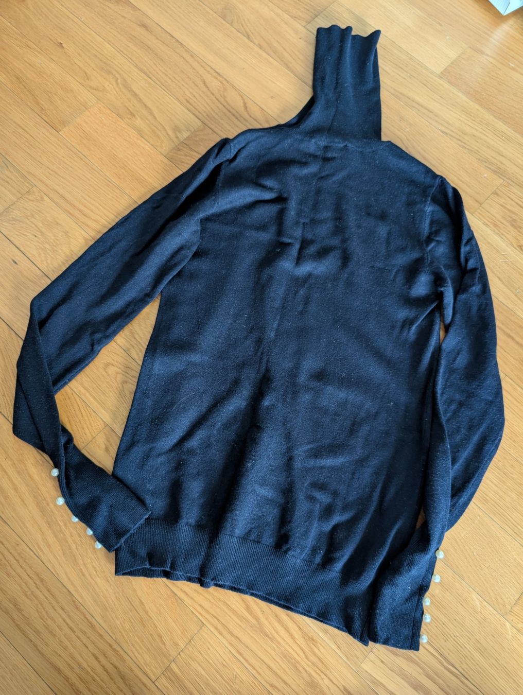 Maglioni & Felpe: Zara Strickpullover, Rollkragen, Gr. S, Dunkelblau – Usato da Zug venduto da vik_8fdf