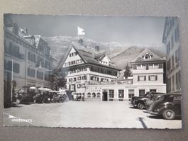 ANDERMATT - U.A. HOTEL LÖWEN - ALTE AUTOS