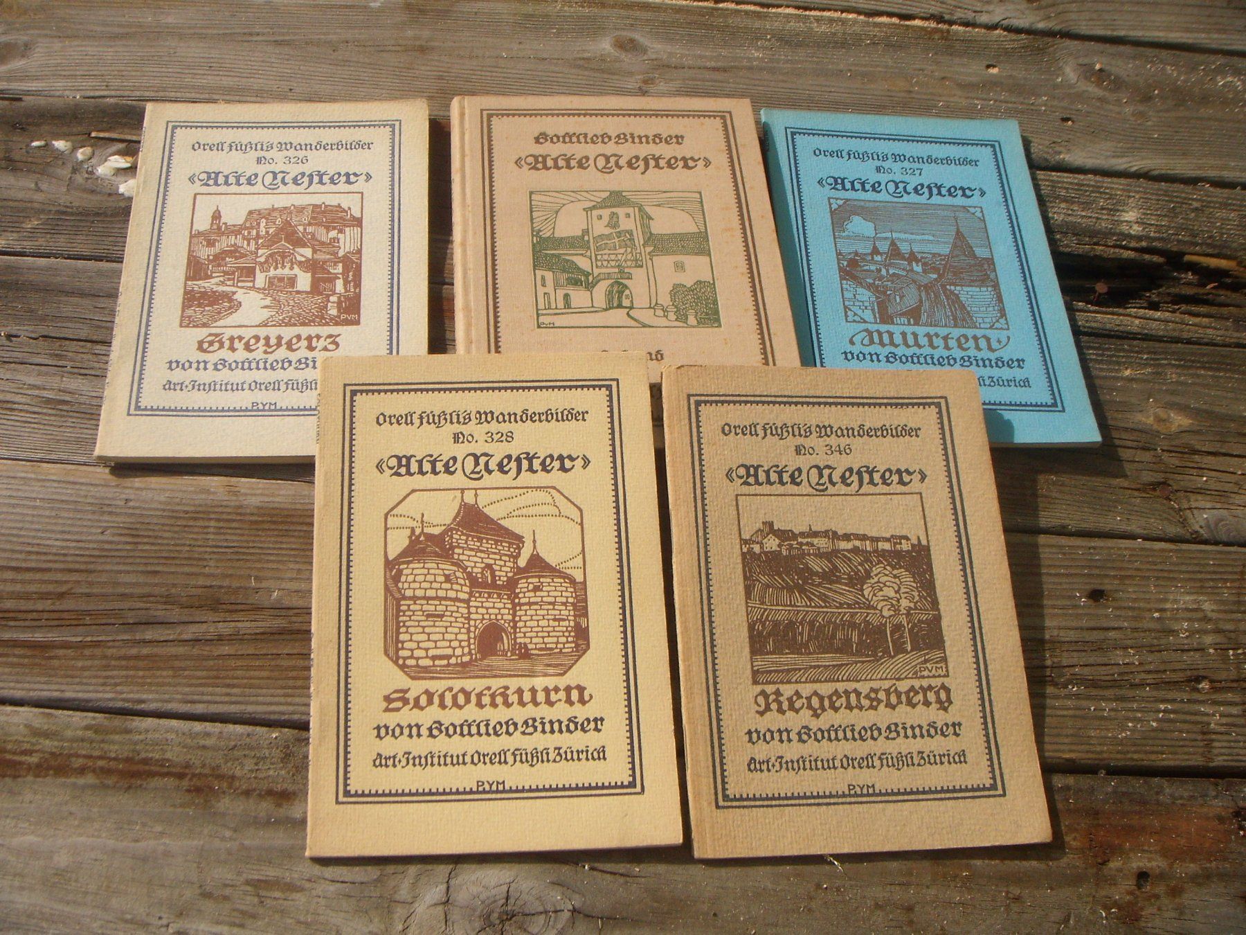 Libri: 5 antike Büchlein Alte Nester – Usato da Zürich venduto da tiburzio