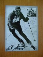 CARLO SENONER (ITA) AUTOGRAMMKARTE