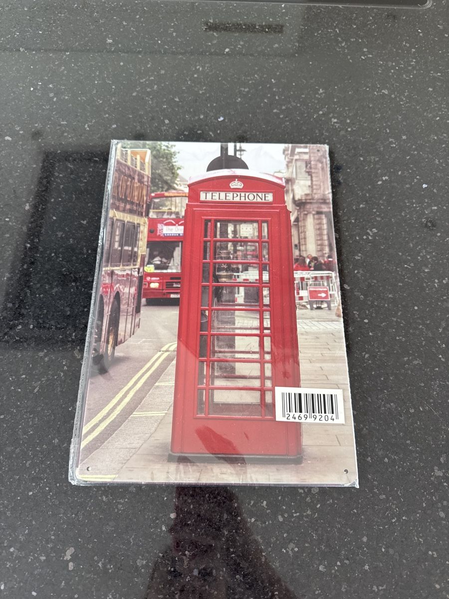 Alle Dekorationen: Cooles London Blechschild, Deko, neu & originalverpackt! – Neu und originalverpackt aus Neftenbach von fab_7vh9